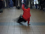 Break dancer, New York